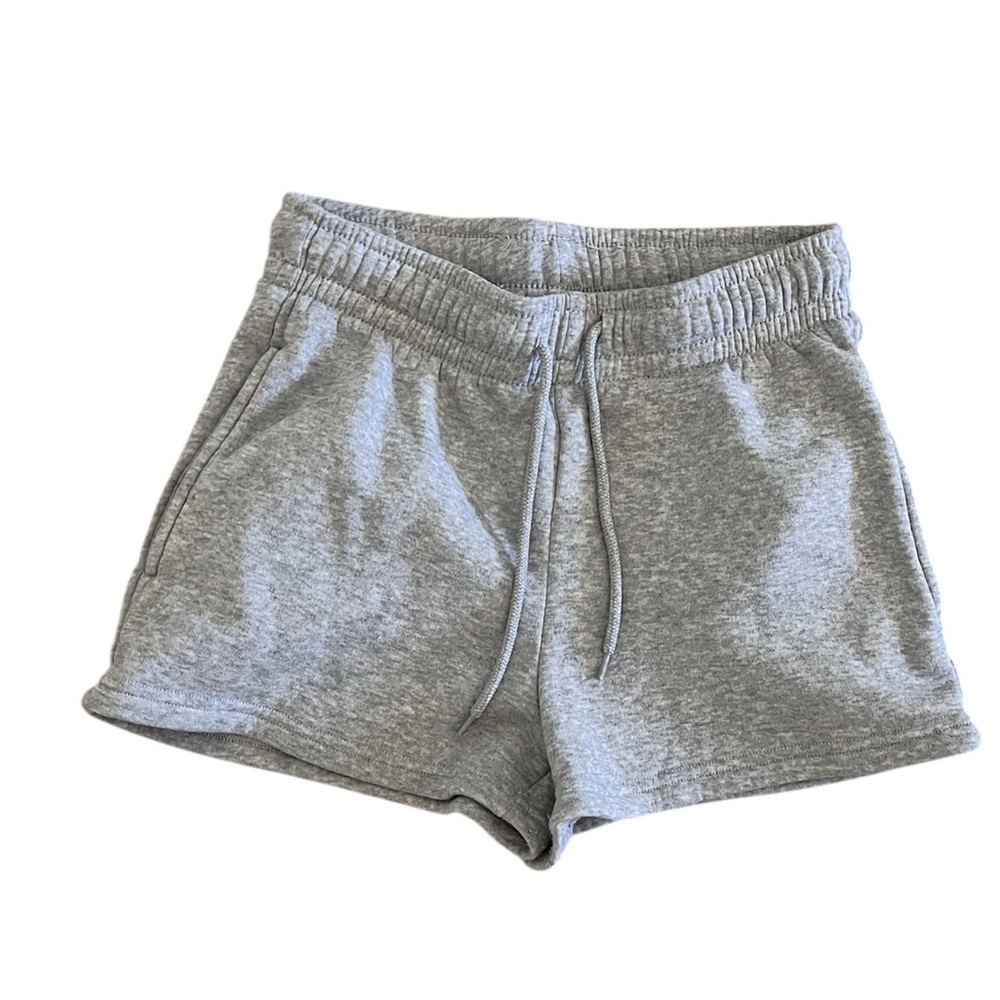 Riley & James Gray Casual Sweatpant Shorts size small